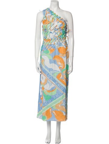 Zaco Dresses Linen Long Dress XXS