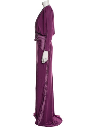Zhivago V-Neck Long Dress