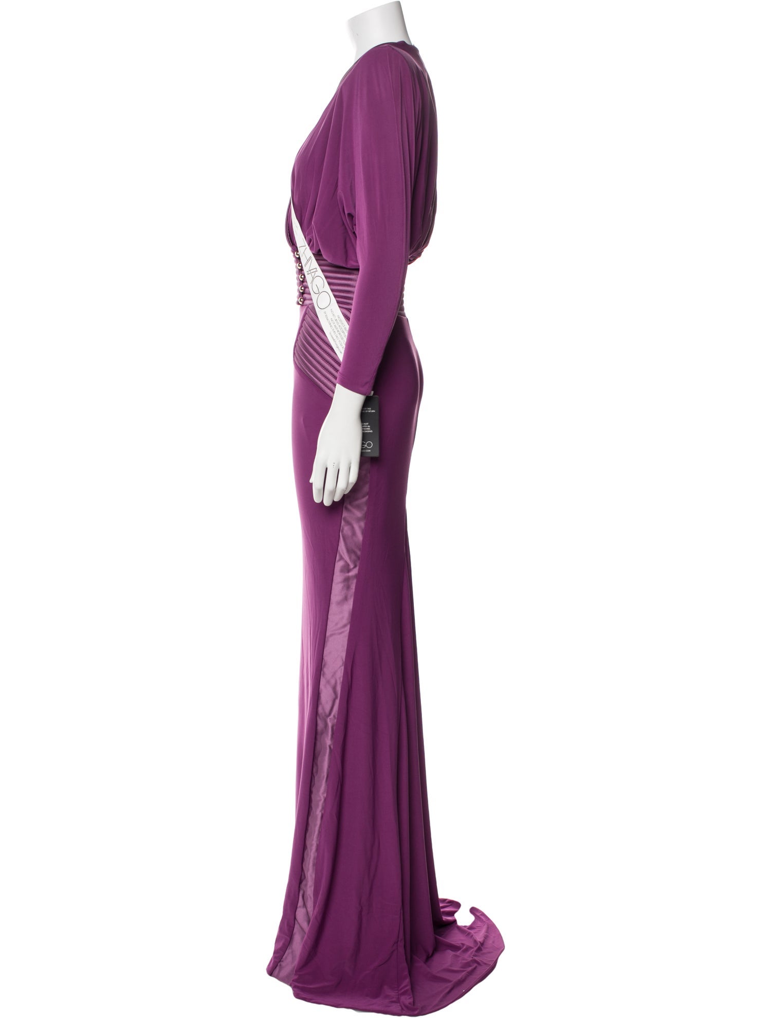 Zhivago V-Neck Long Dress w/ Tags