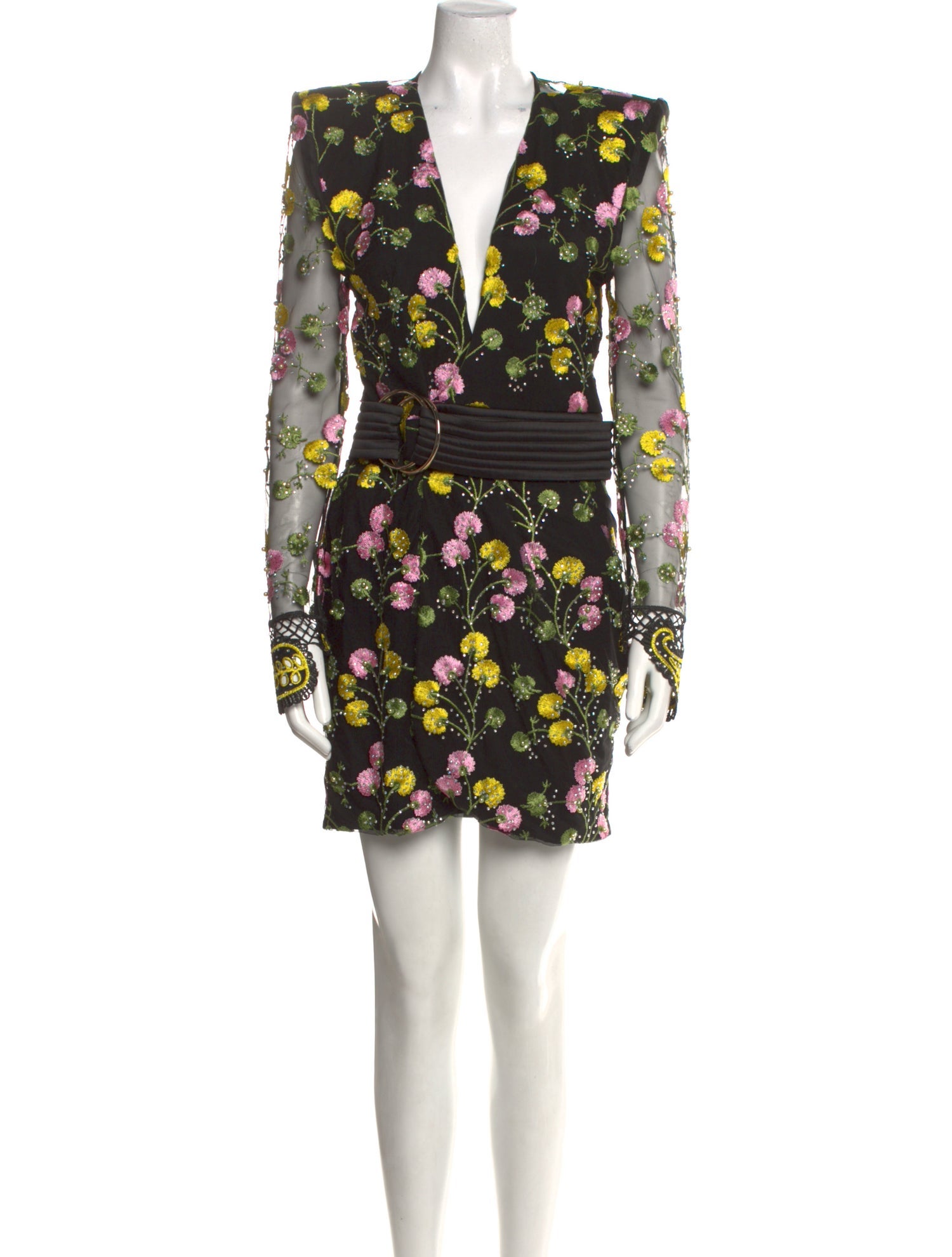 Zhivago Floral Print Mini Dress