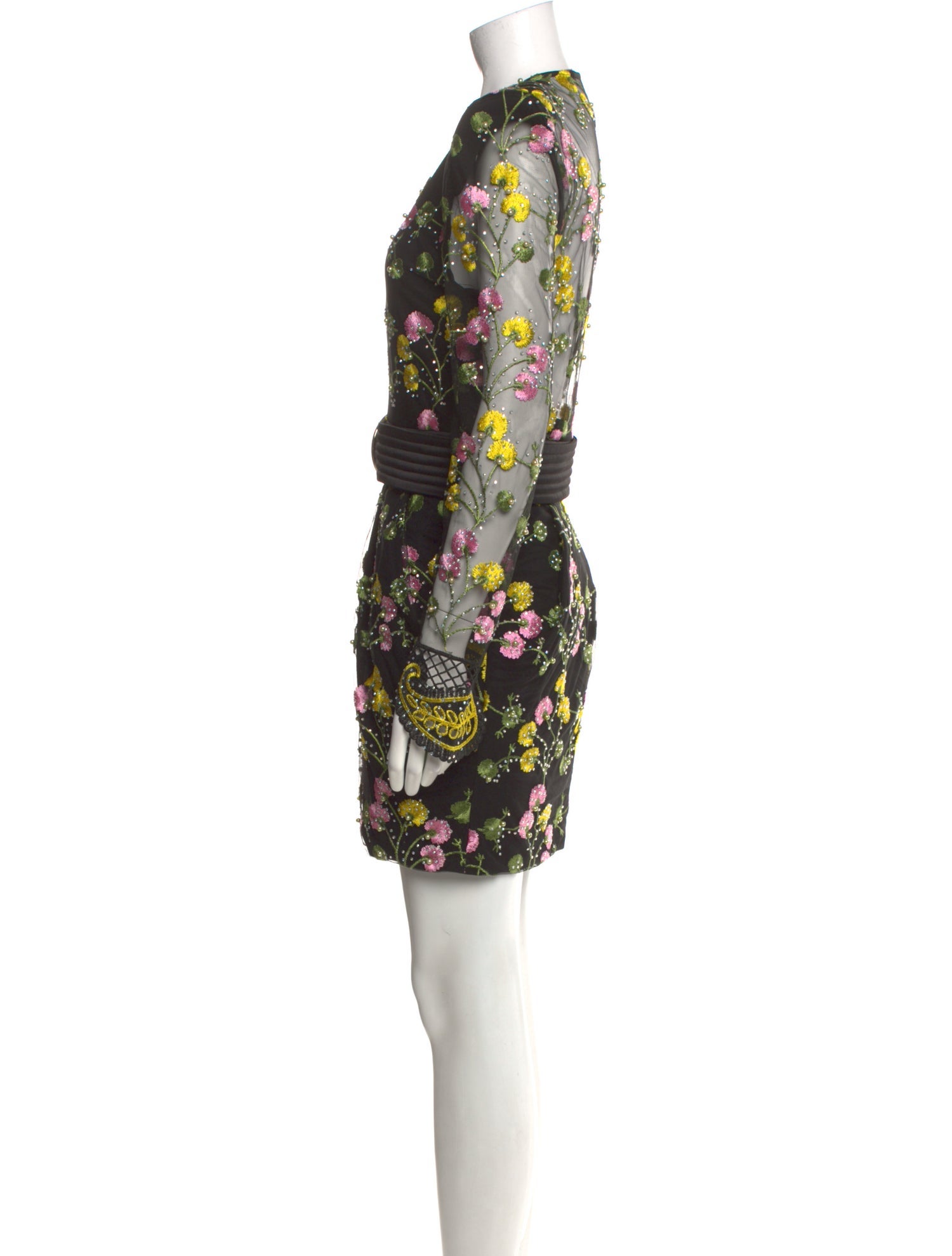 Zhivago Floral Print Mini Dress