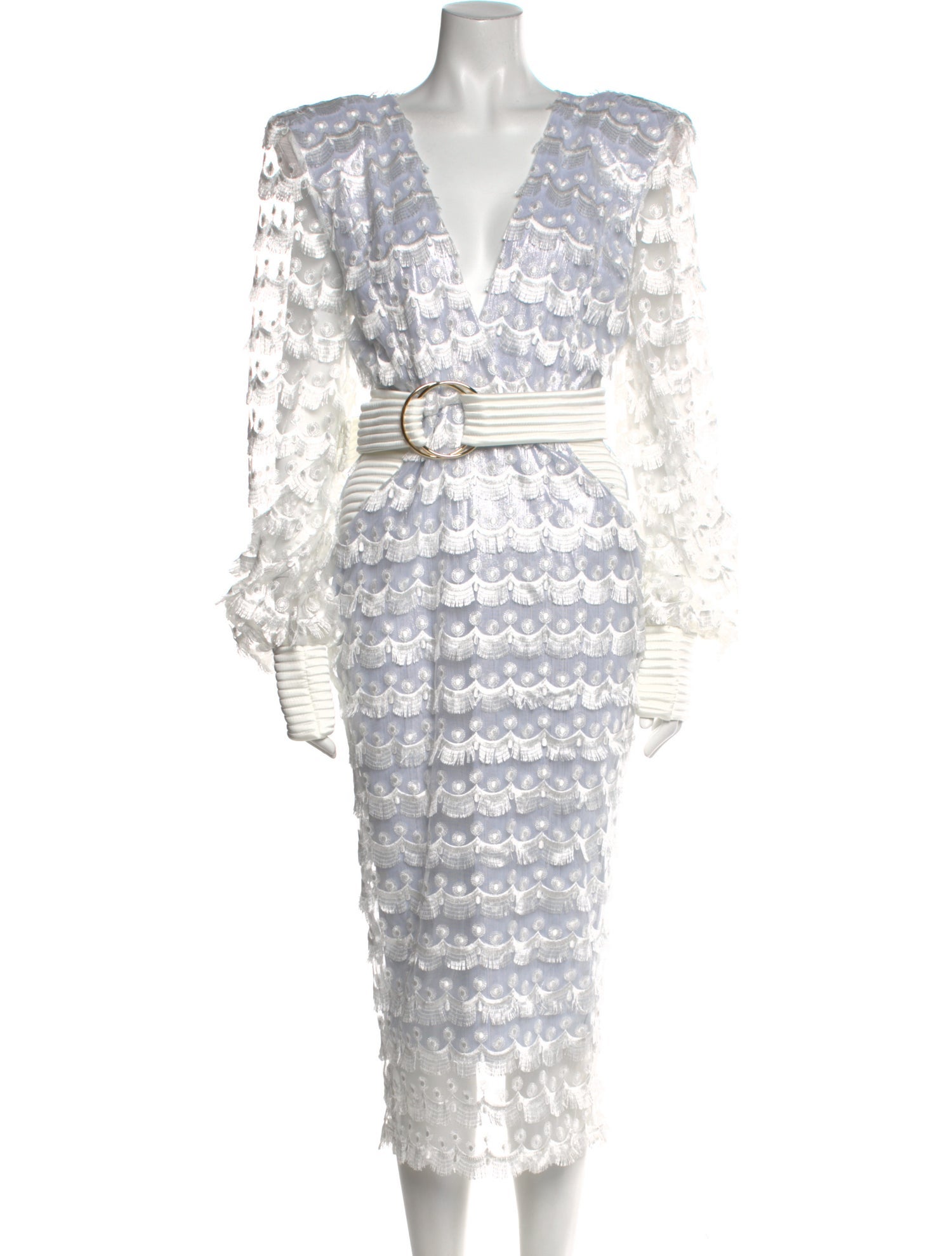 Zhivago Lace Pattern Long Dress