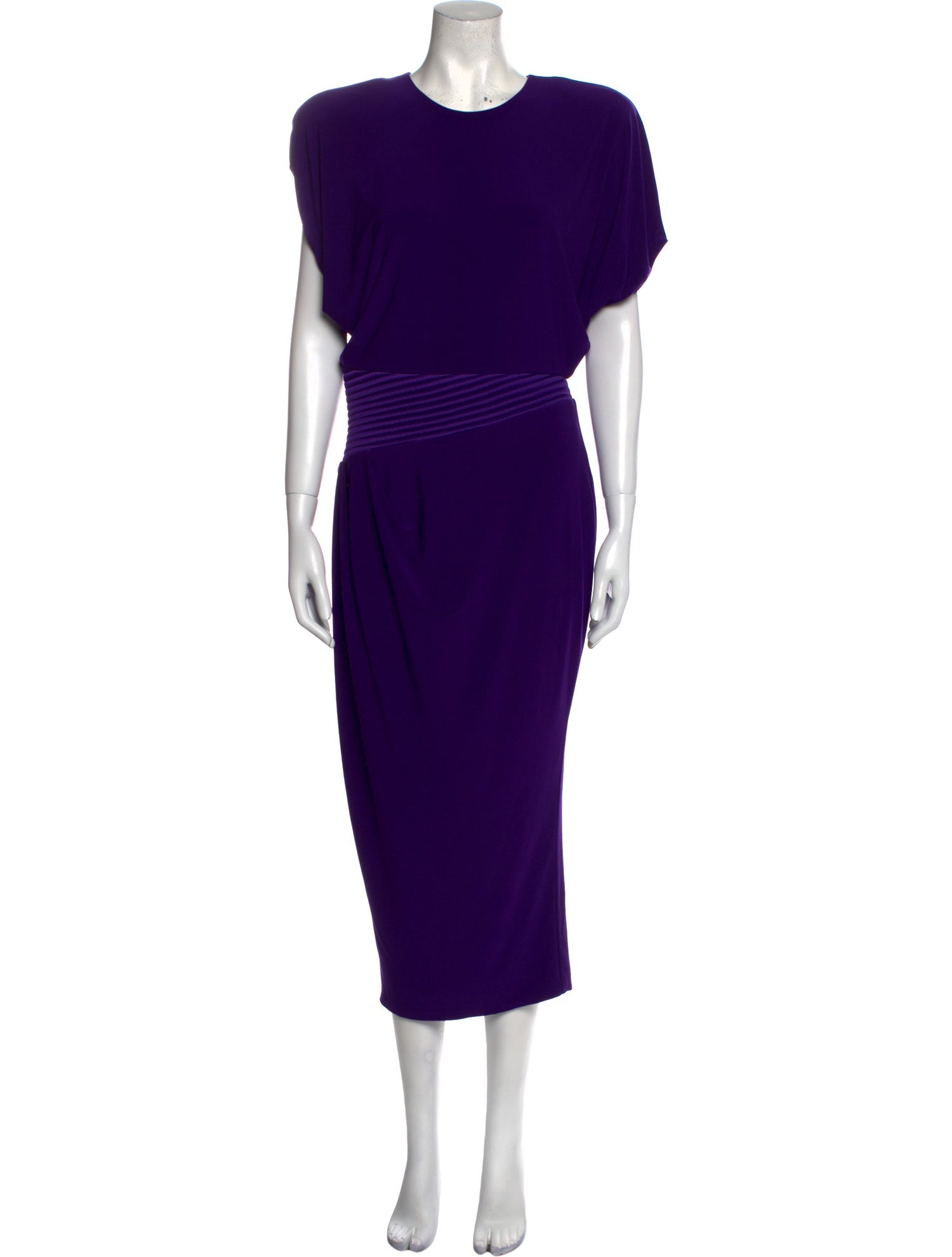 Zhivago Crew Neck Midi Length Dress