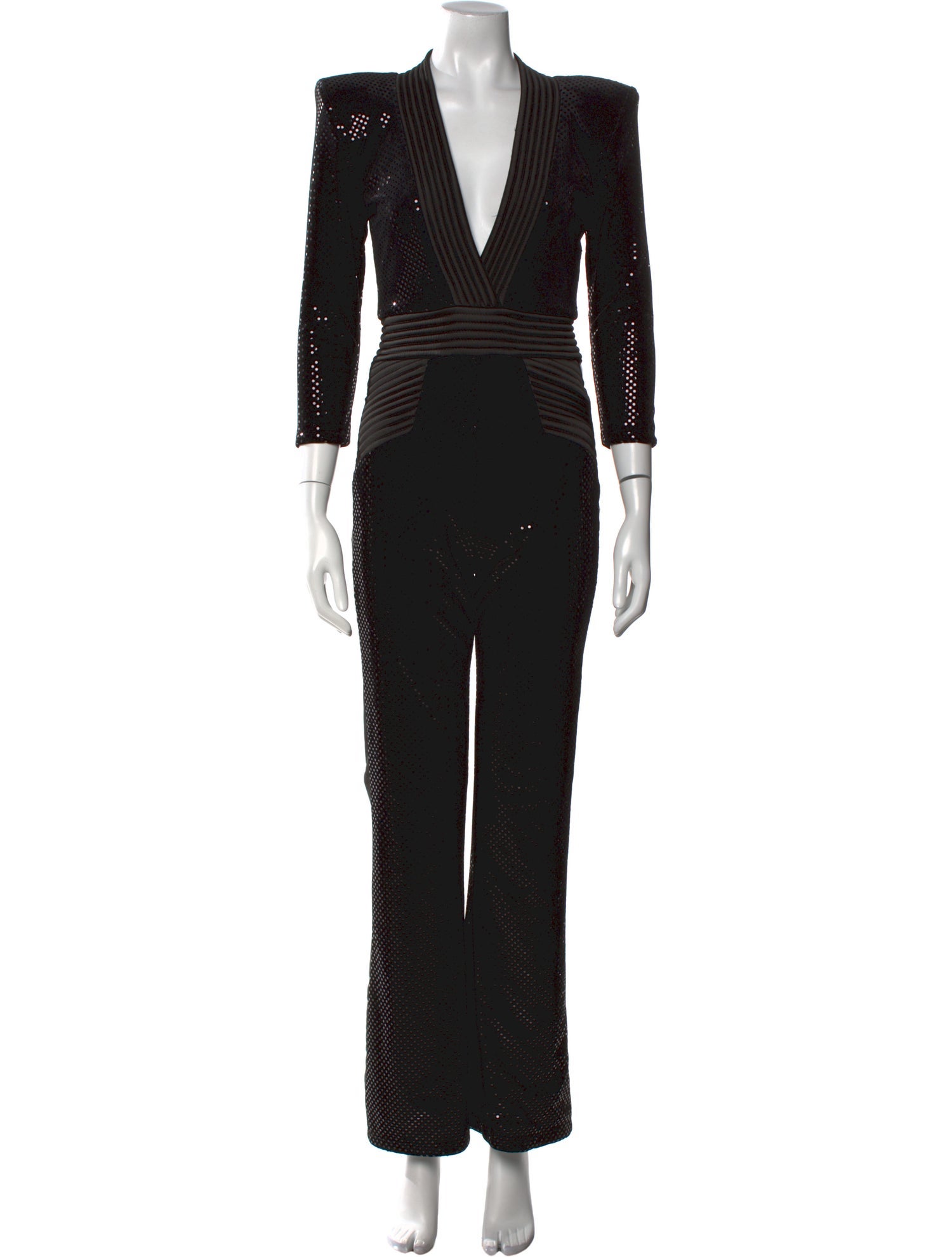 Zhivago Plunge Neckline Jumpsuit