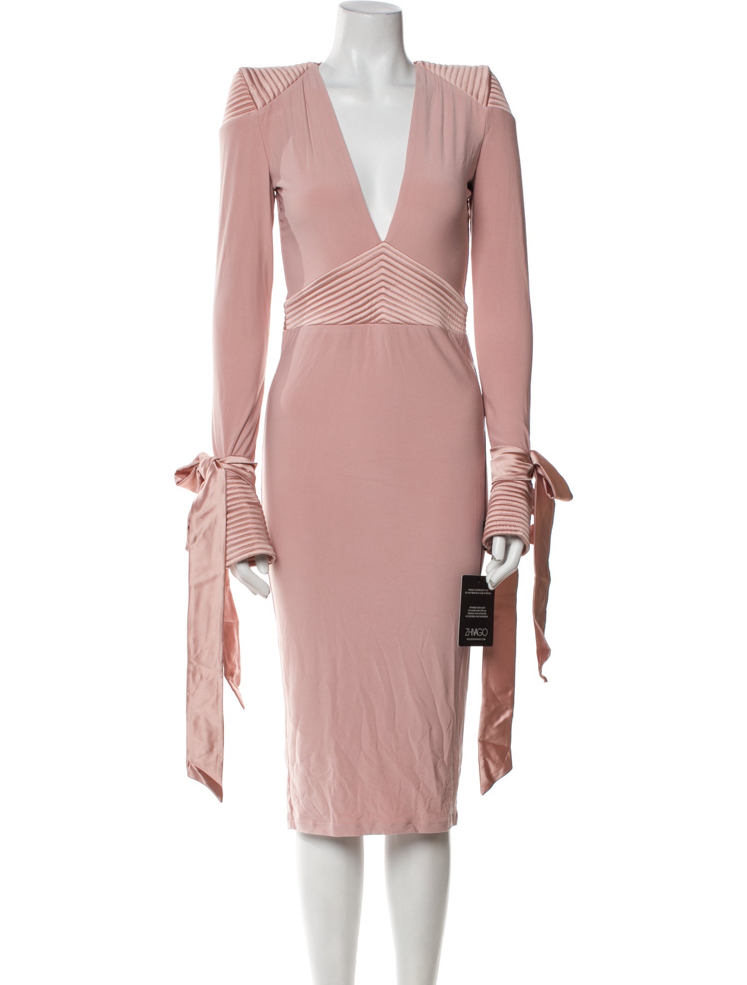 Zhivago V-Neck Midi Length Dress w/ Tags