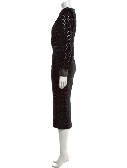 Zhivago V-Neck Midi Length Dress