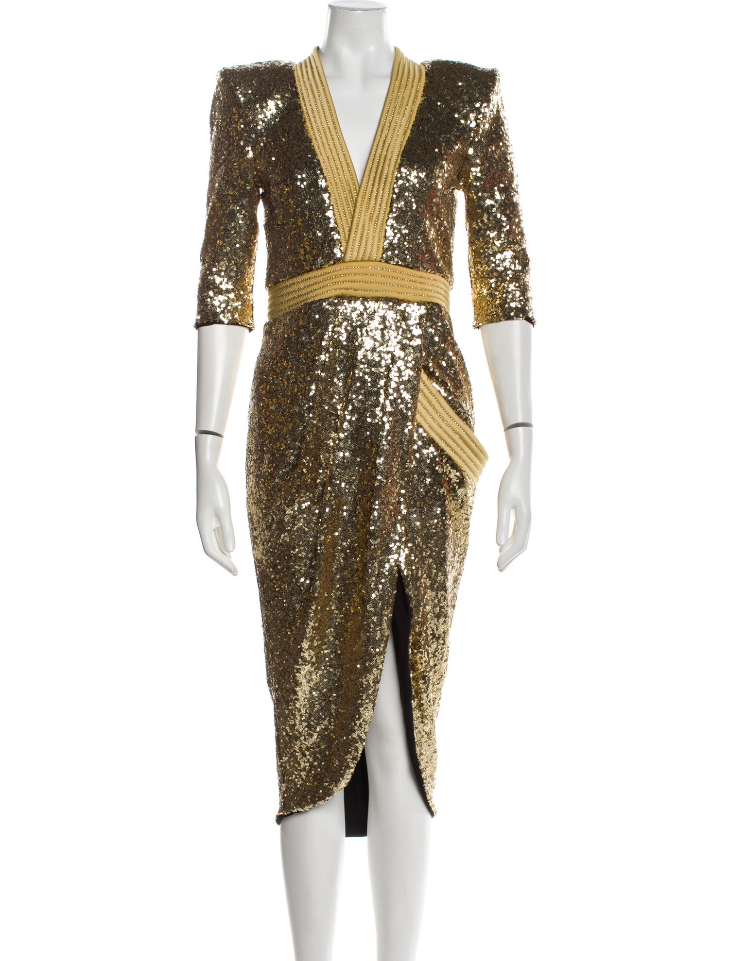 Zhivago V-Neck Midi Length Dress