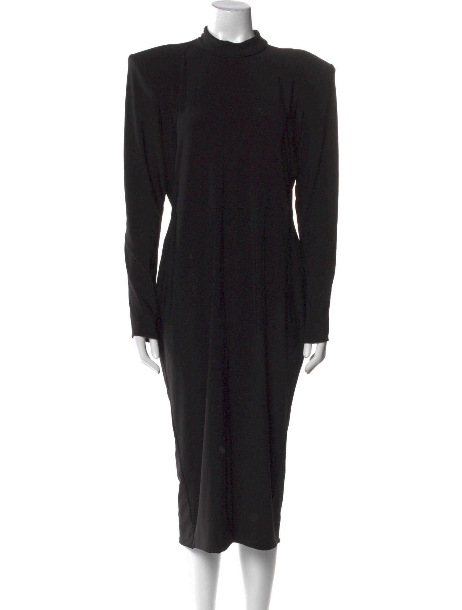 Zhivago Mock Neck Midi Length Dress