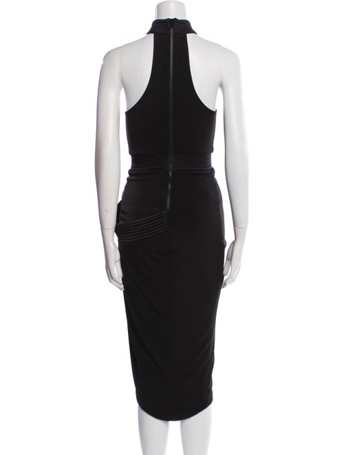 Zhivago Mock Neck Midi Length Dress