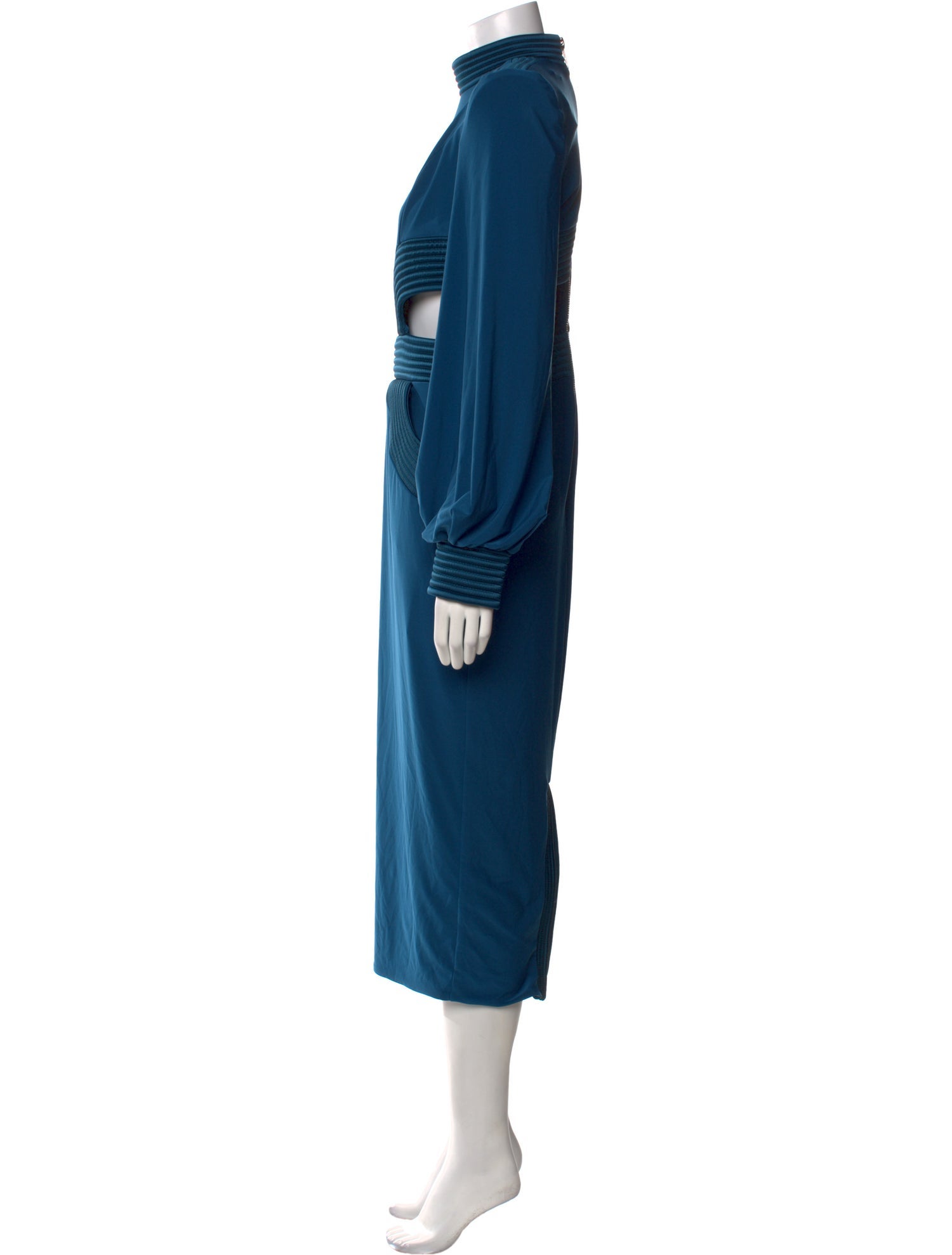 Zhivago Mock Neck Long Dress