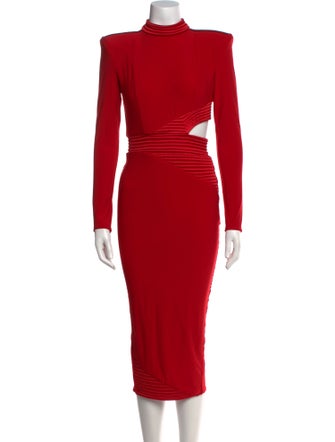 Zhivago Turtleneck Midi Length Dress