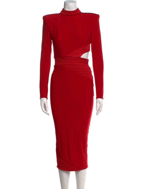 Zhivago Turtleneck Midi Length Dress