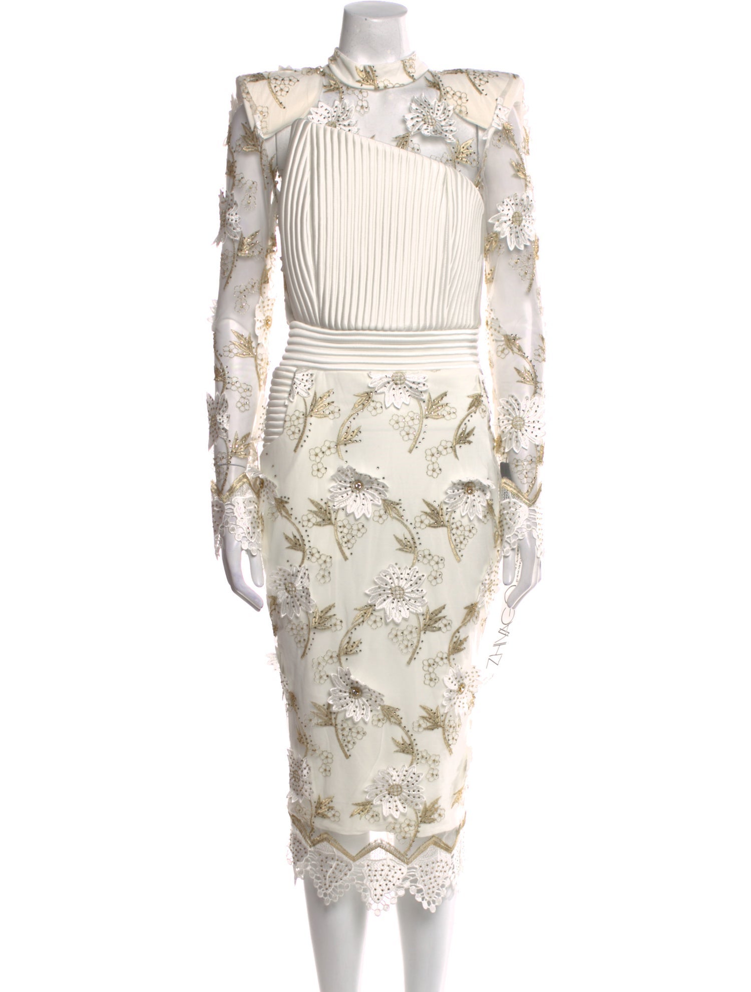 Zhivago Printed Midi Length Dress