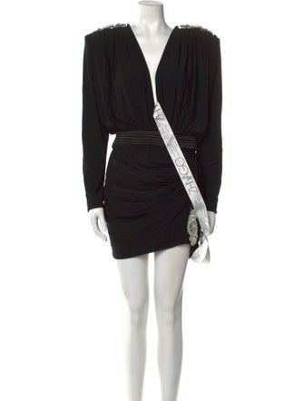 Zhivago V-Neck Mini Dress