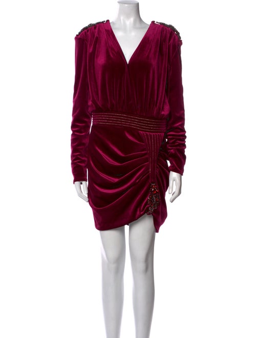 Zhivago V-Neck Mini Dress