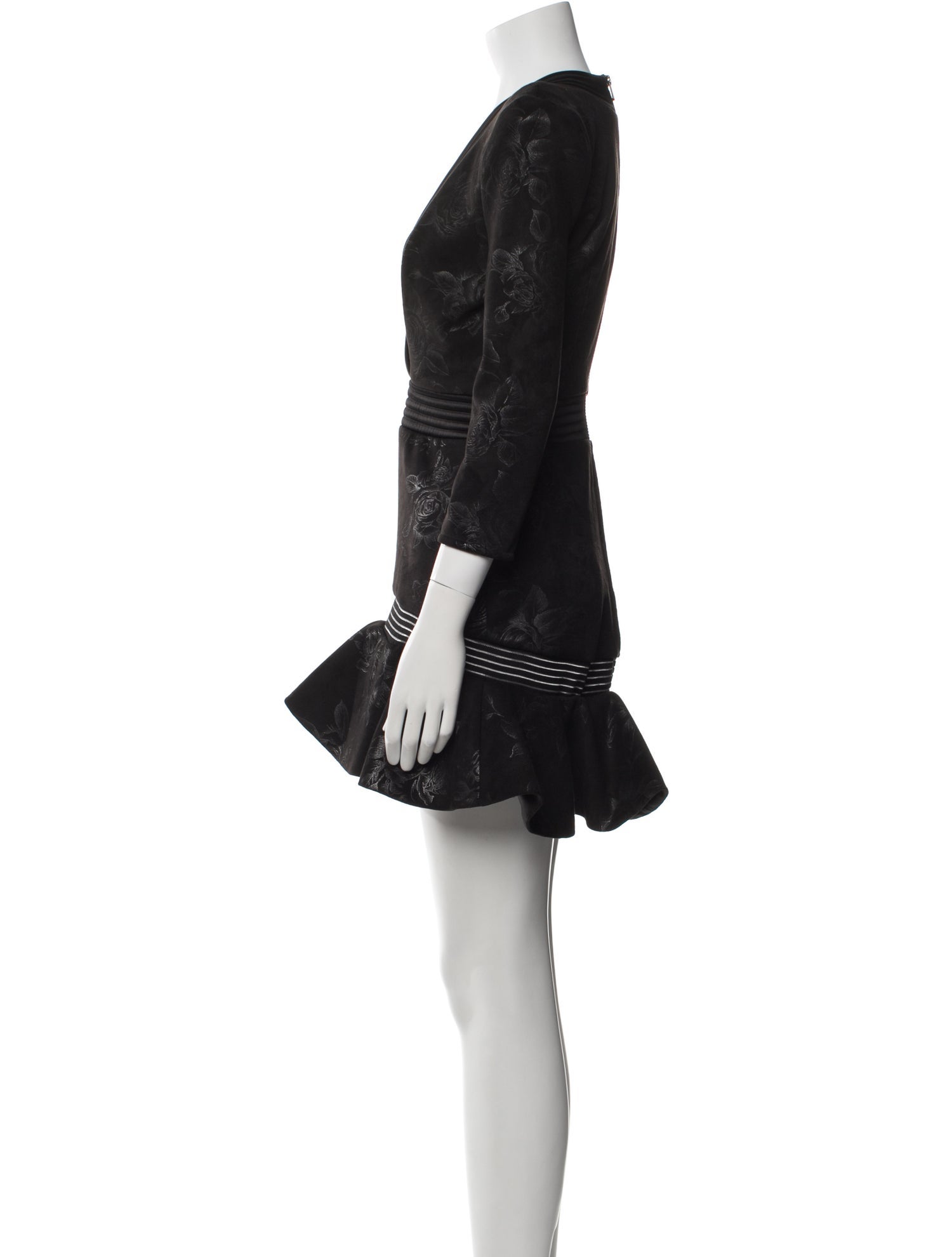 Zhivago V-Neck Mini Dress