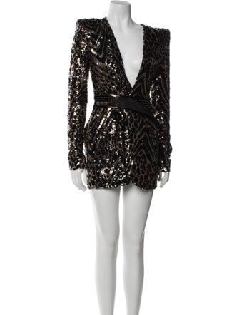 Zhivago V-Neck Mini Dress