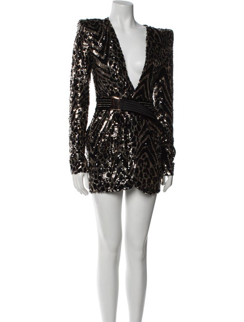 Zhivago V-Neck Mini Dress