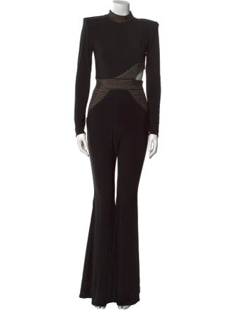 Zhivago Mock Neck Jumpsuit