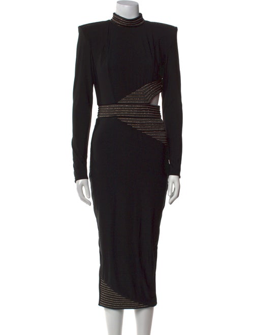 Zhivago Turtleneck Midi Length Dress