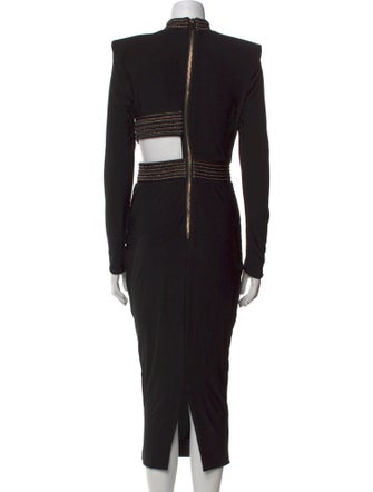 Zhivago Turtleneck Midi Length Dress