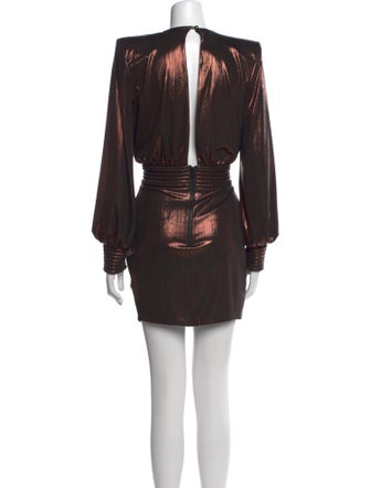 Zhivago V-Neck Mini Dress