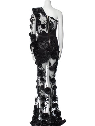 Zhivago One-Shoulder Long Dress