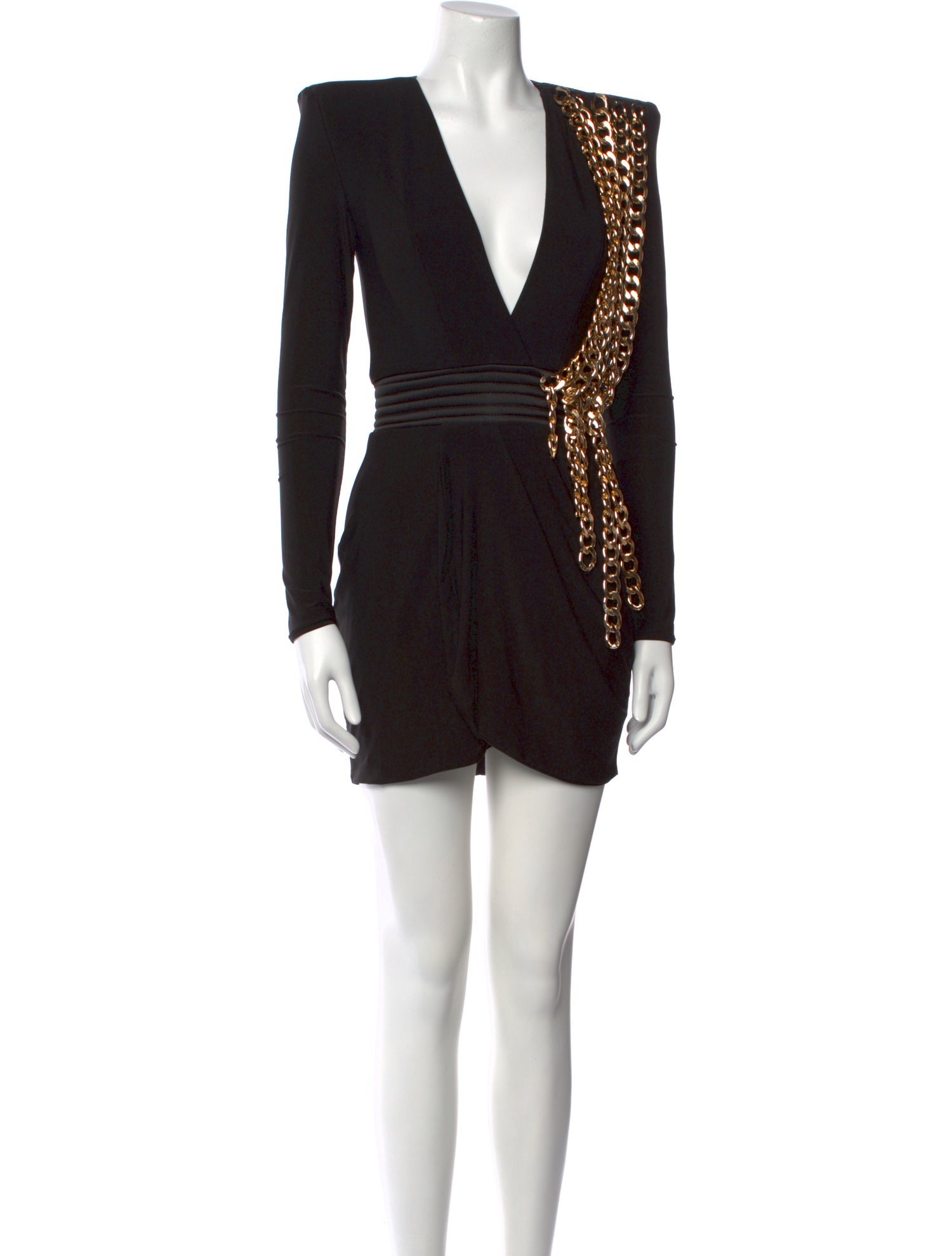 Zhivago V-Neck Mini Dress