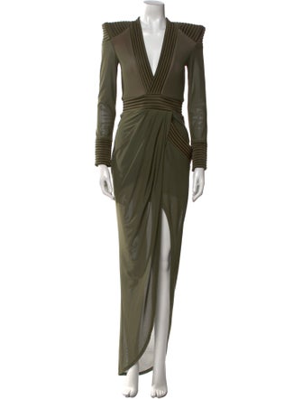Zhivago V-Neck Long Dress