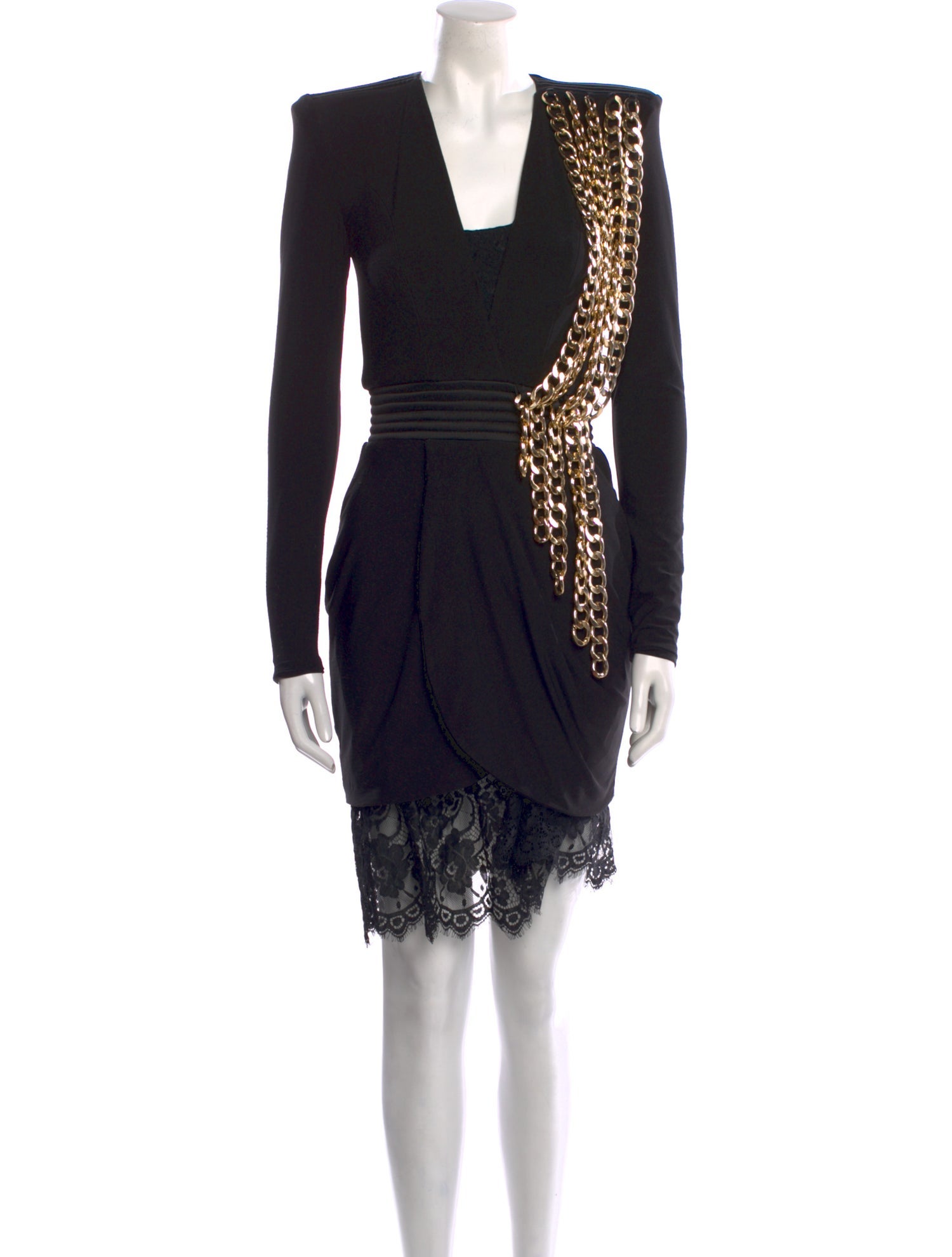 Zhivago V-Neck Knee-Length Dress