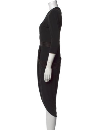 Zhivago V-Neck Midi Length Dress