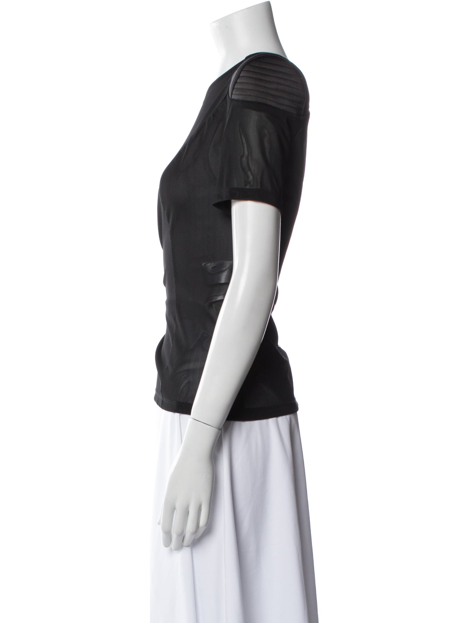 Zhivago Bateau Neckline Short Sleeve Top