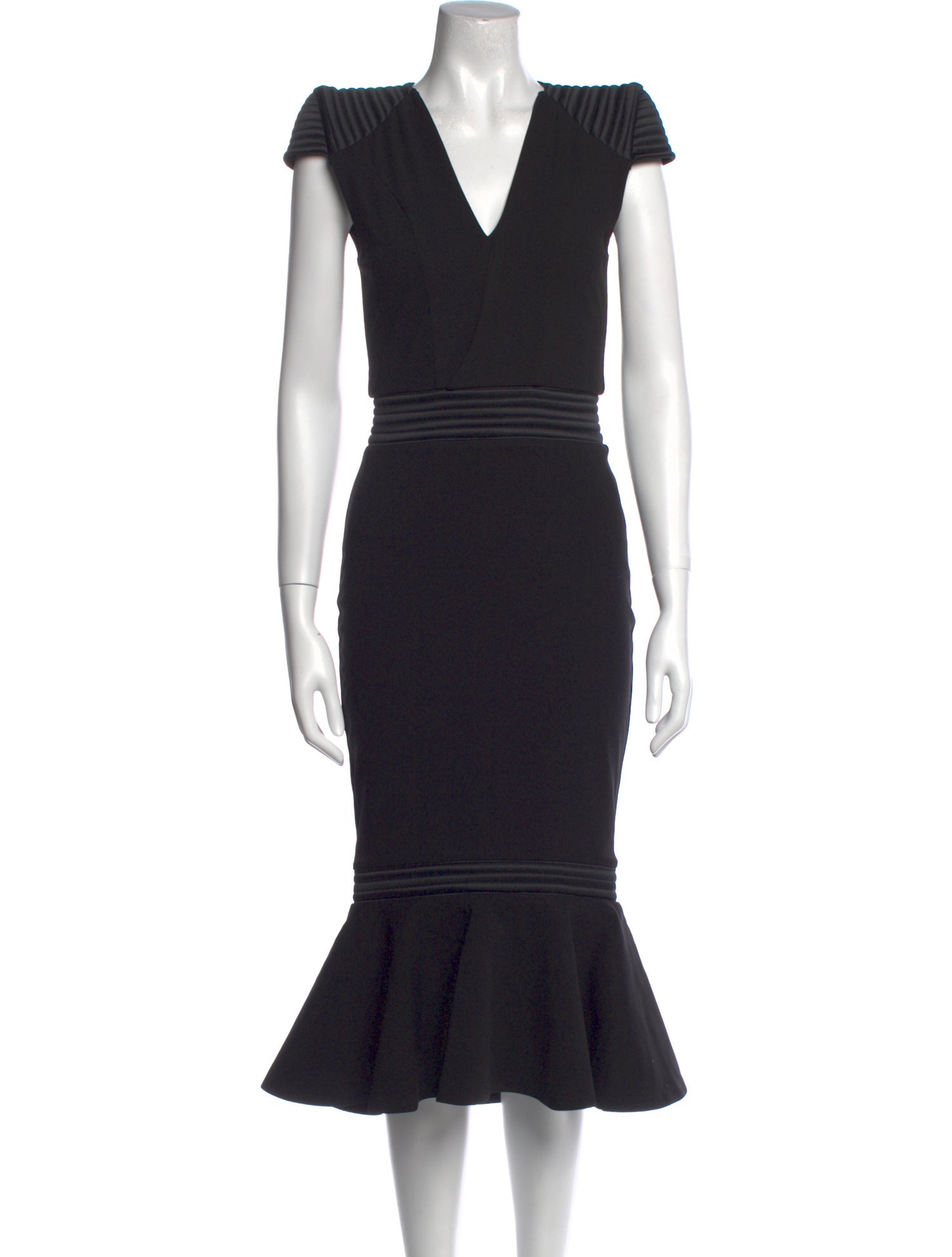 Zhivago V-Neck Midi Length Dress