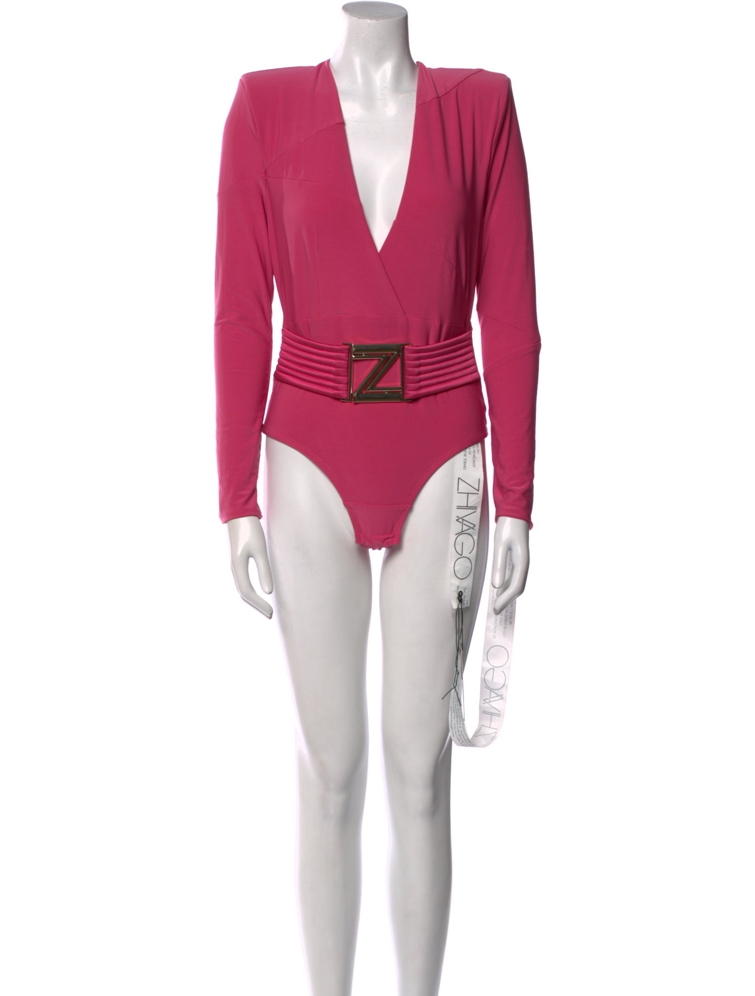 Zhivago V-Neck Long Sleeve Bodysuit w/ Tags