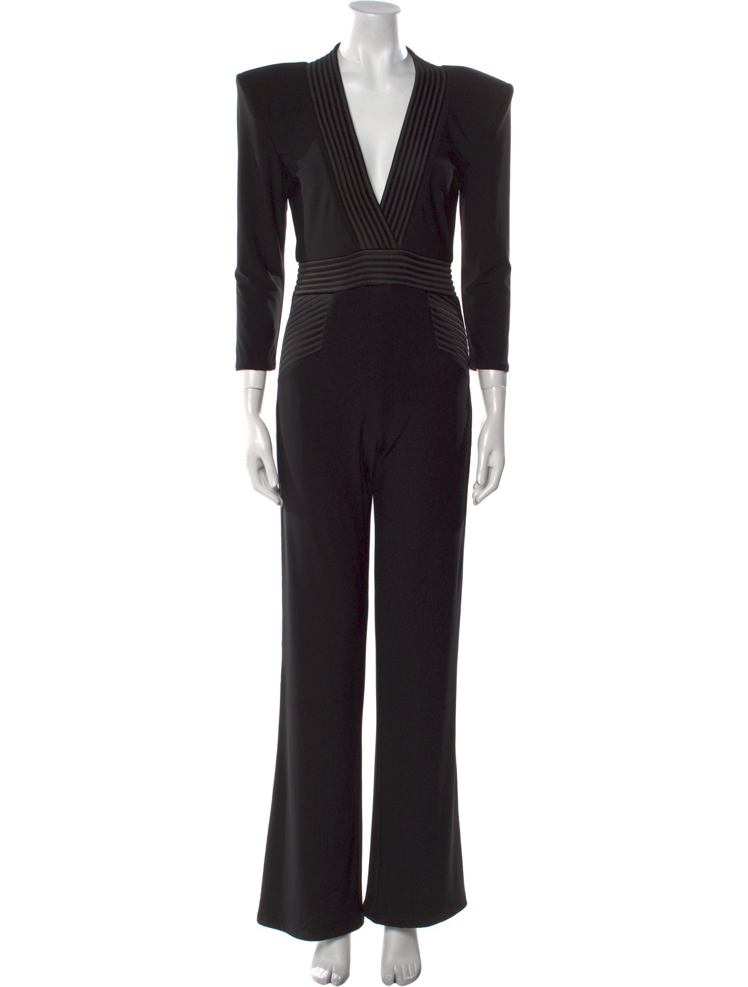 Zhivago Plunge Neckline Jumpsuit