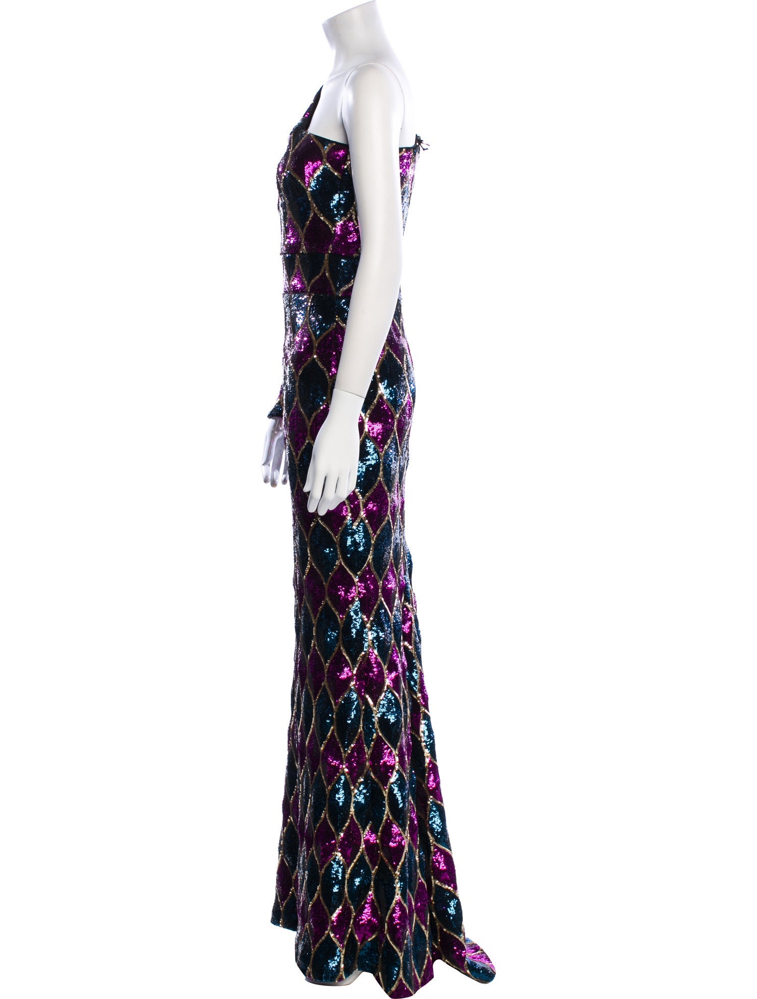 Zhivago Sequin Long Dress