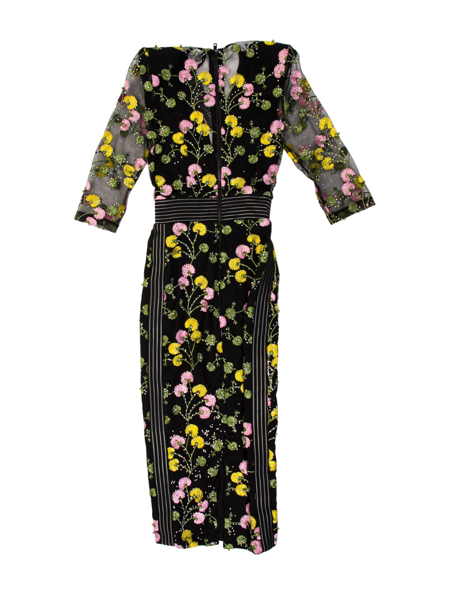 Zhivago Floral Print Midi Length Dress w/ Tags