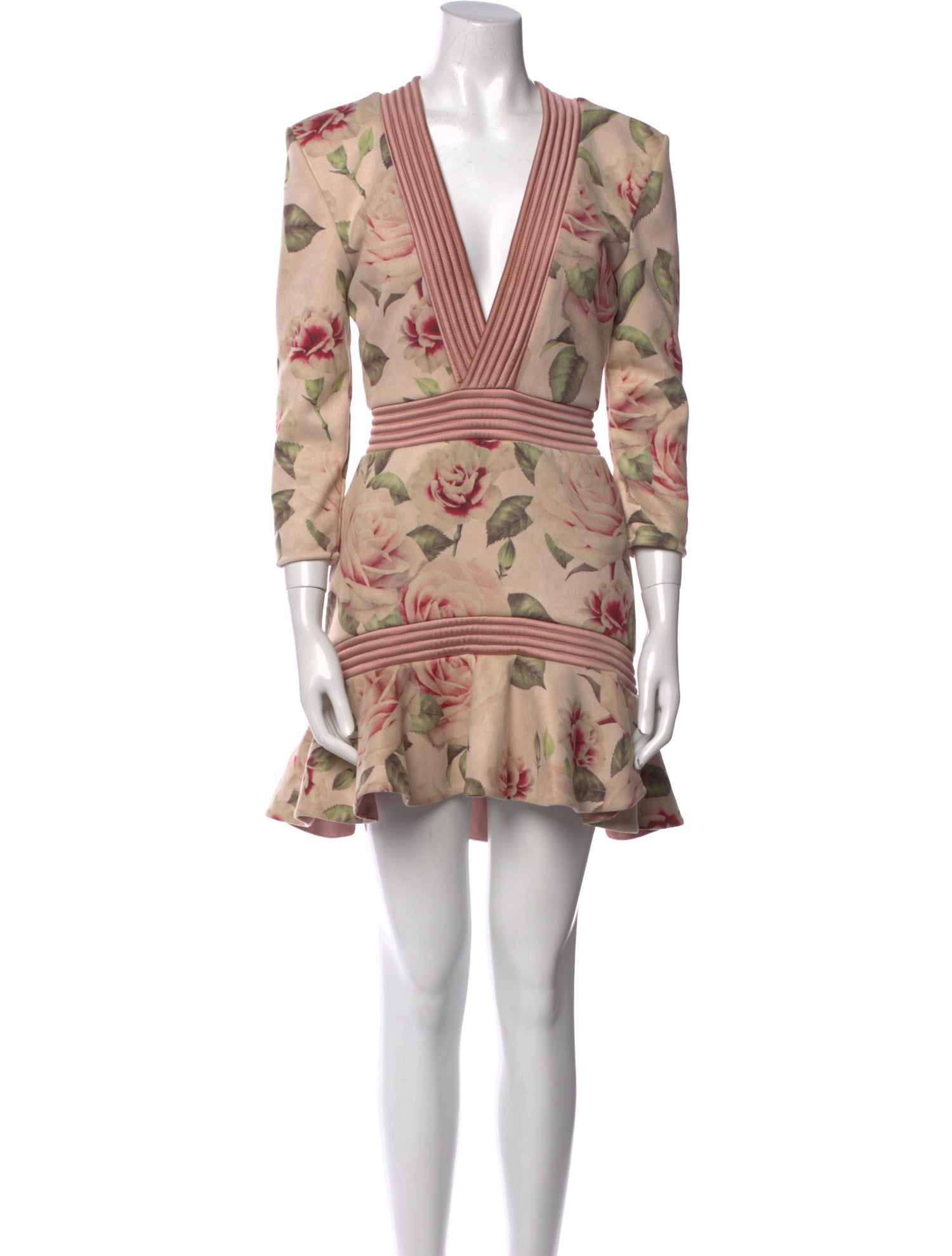 Zhivago Floral Print Mini Dress