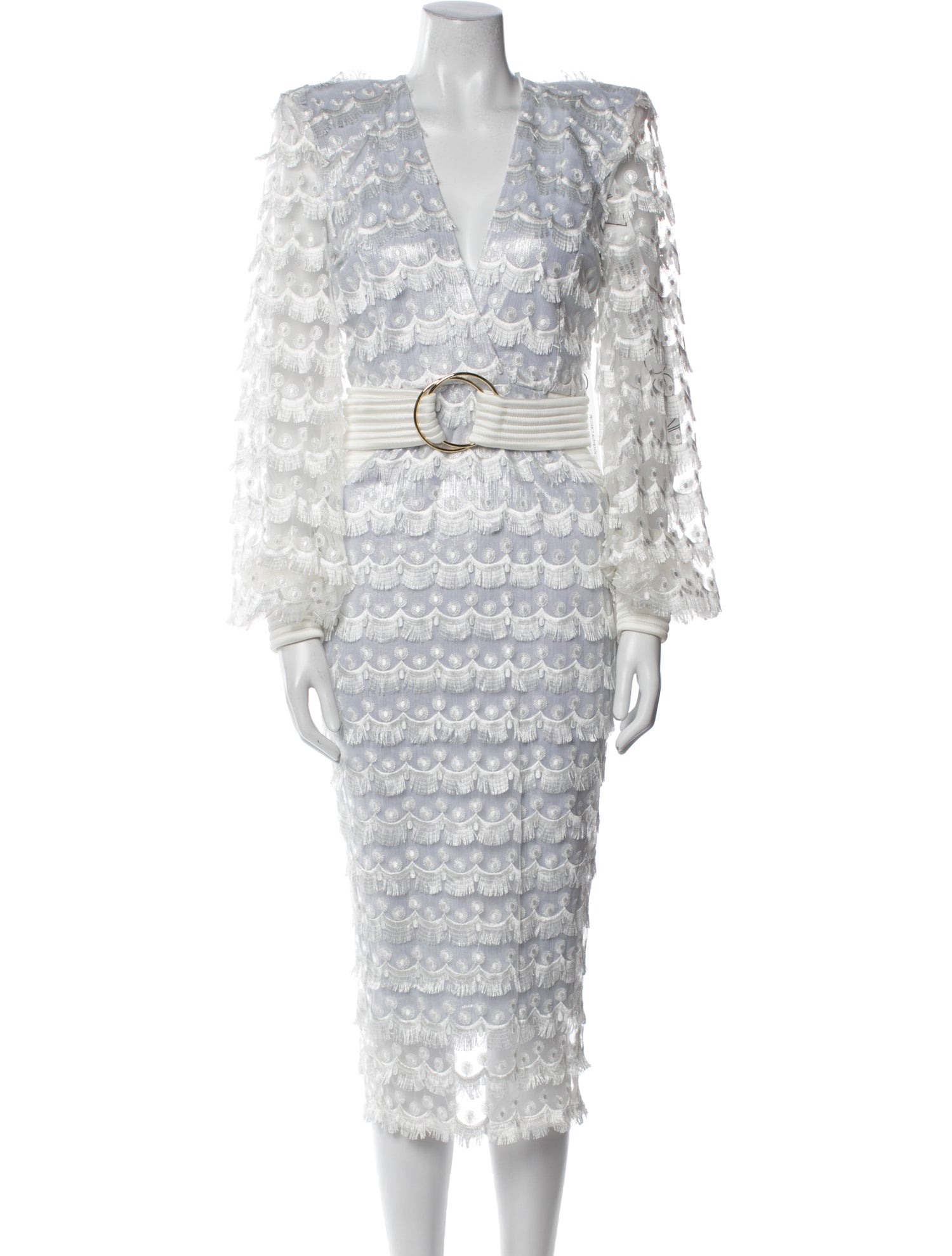 Zhivago Lace Pattern Midi Length Dress