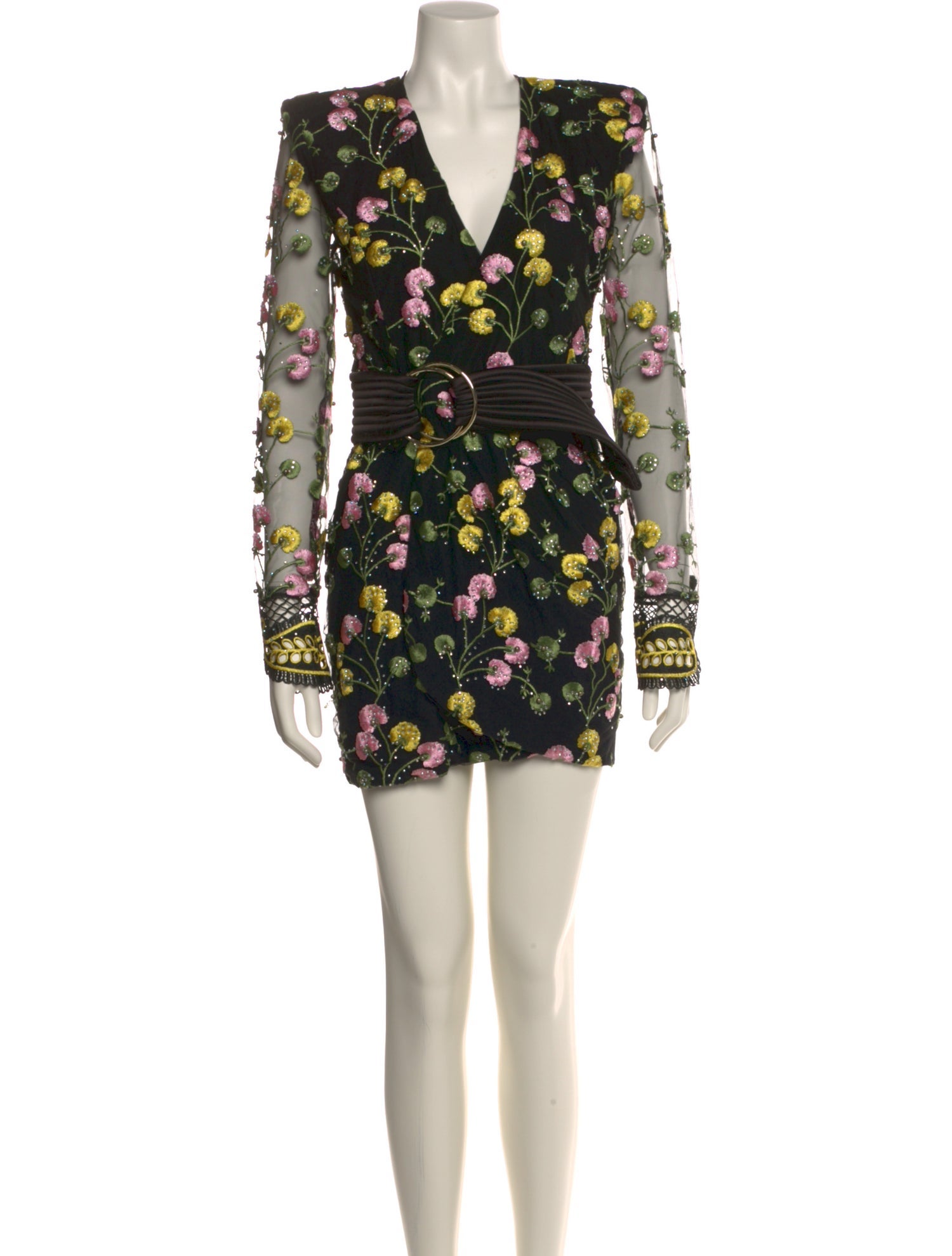 Zhivago Floral Print Mini Dress