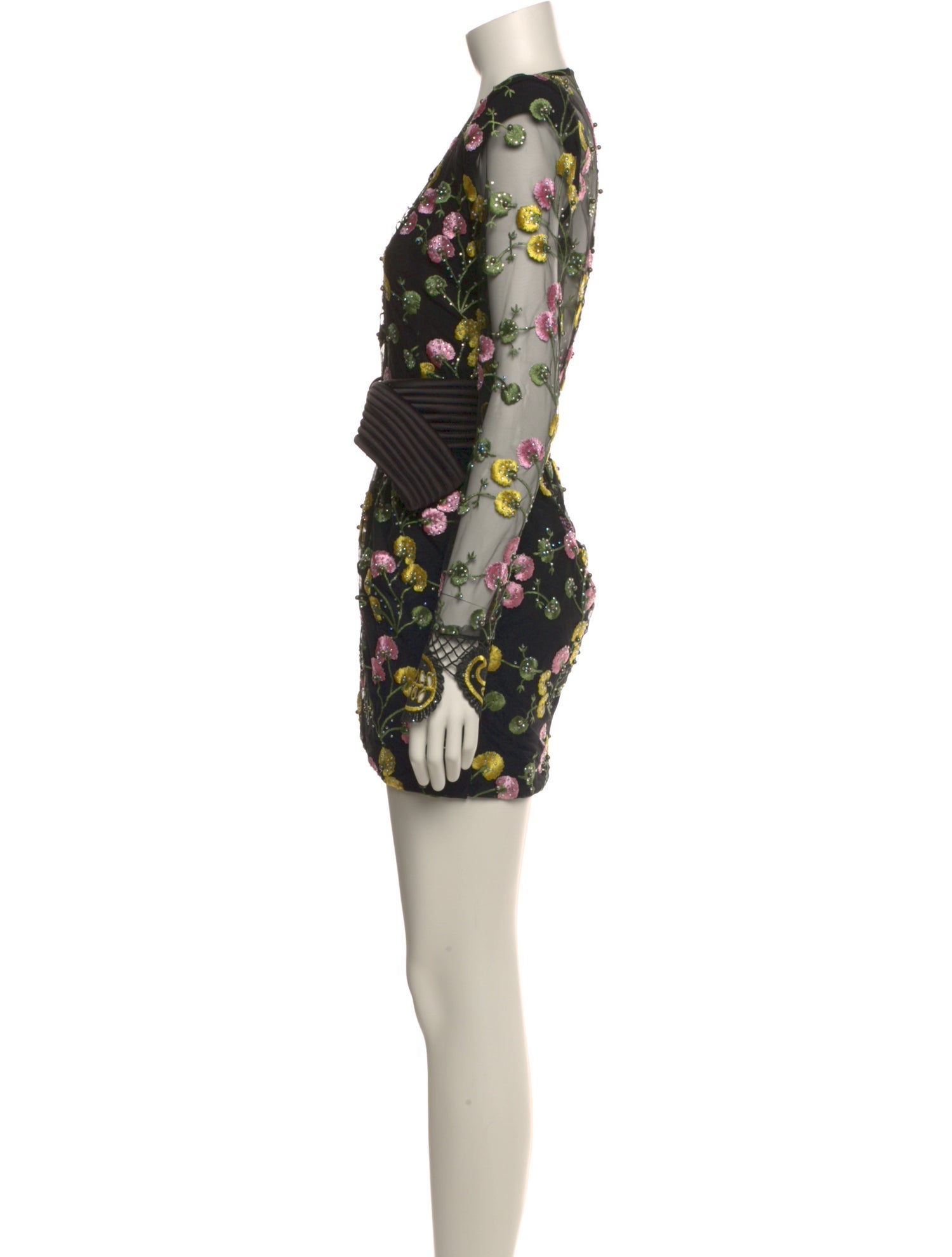 Zhivago Floral Print Mini Dress
