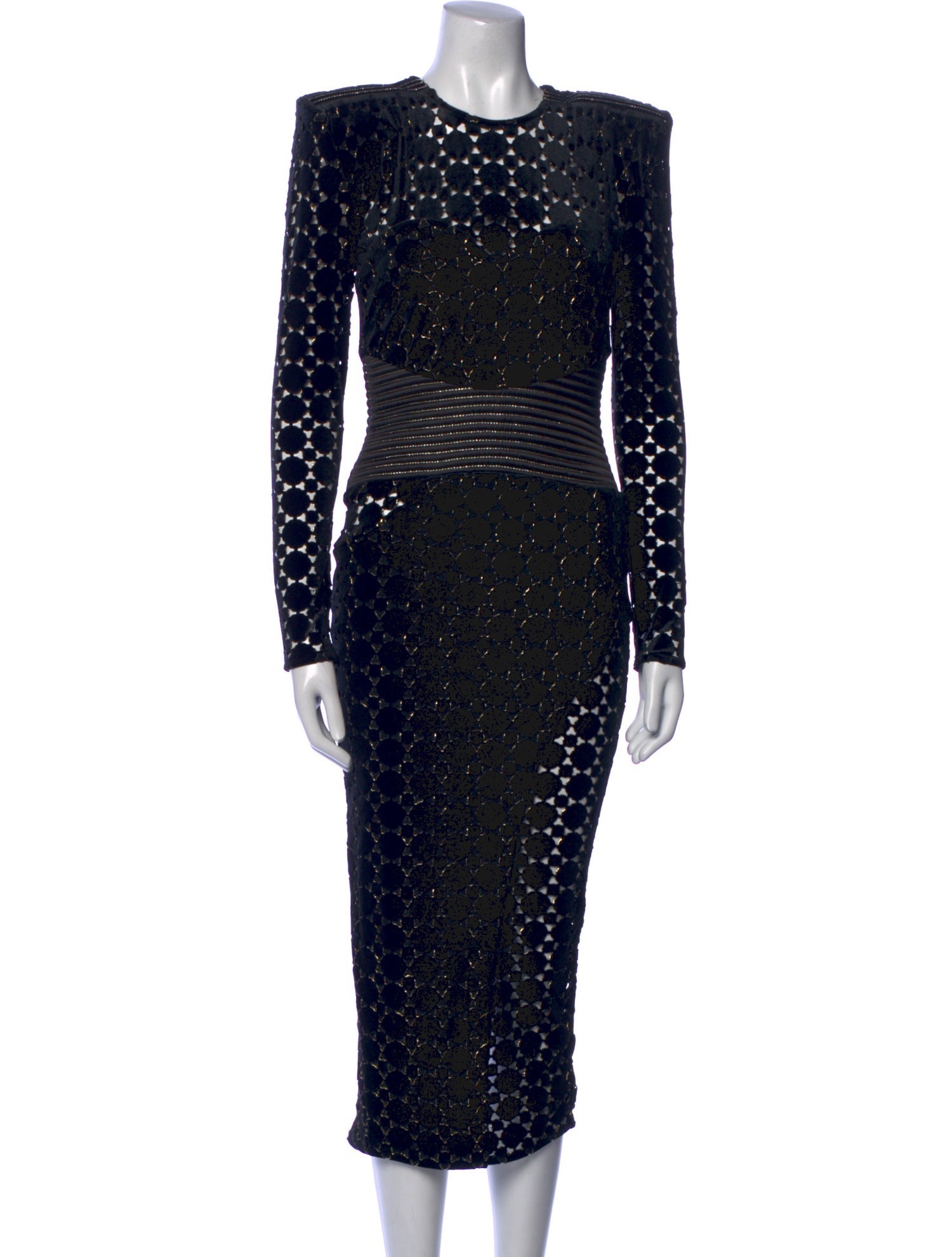 Zhivago Lace Pattern Long Dress