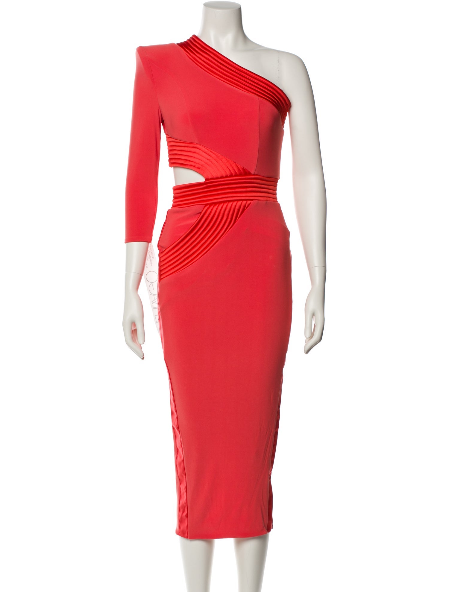 Zhivago One-Shoulder Midi Length Dress