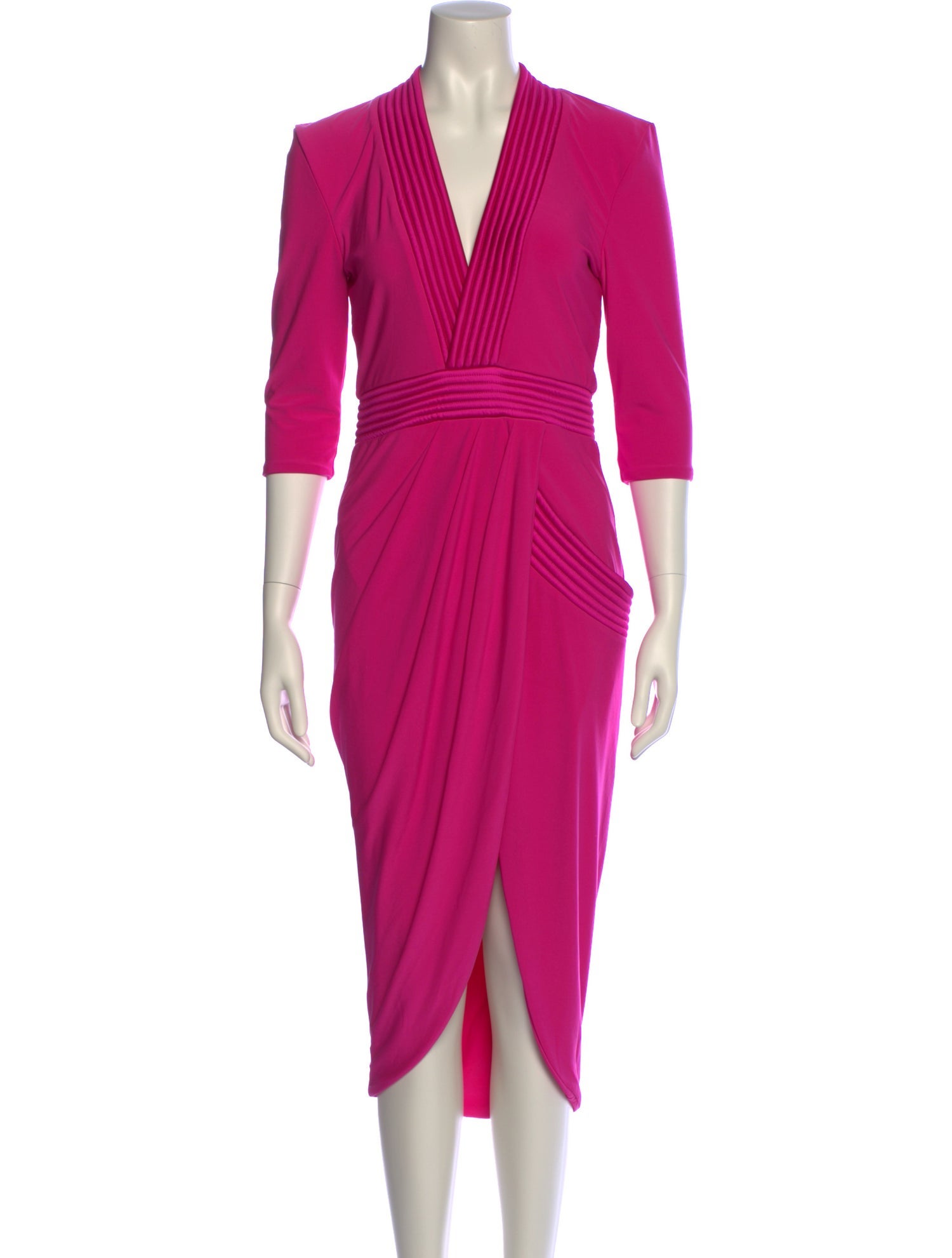 Zhivago V-Neck Knee-Length Dress