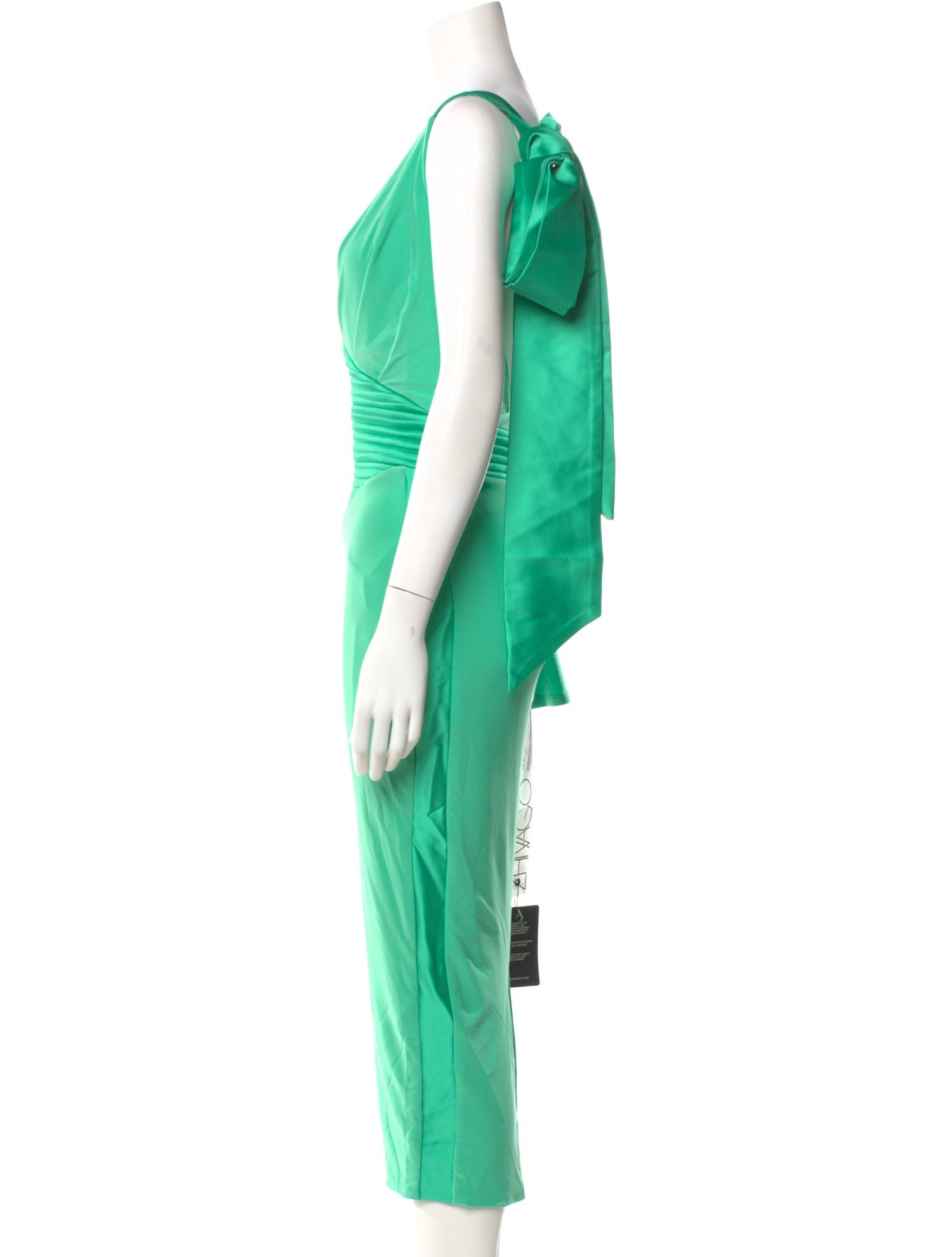 zhivago green dress Betsy Long Dress by Zhivago – White Runway main image 0