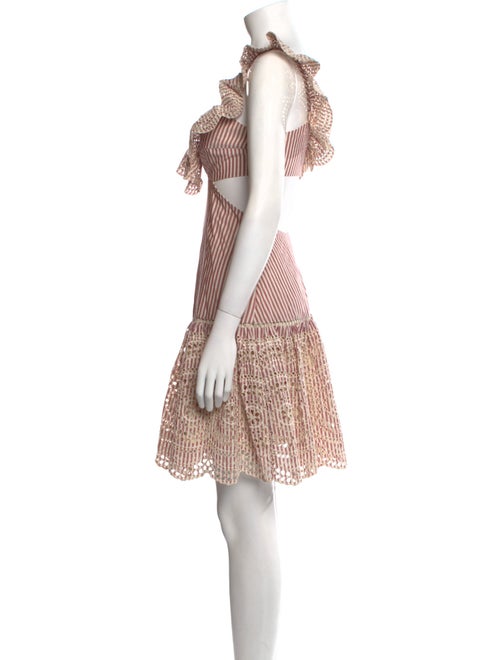 Zimmermann Striped Knee-Length Dress