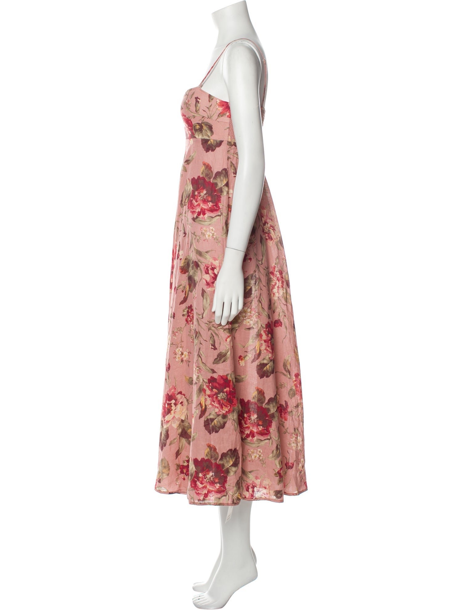 Zimmermann Floral Print Long Dress - Blue Dresses, Clothing - WZI120981 ...