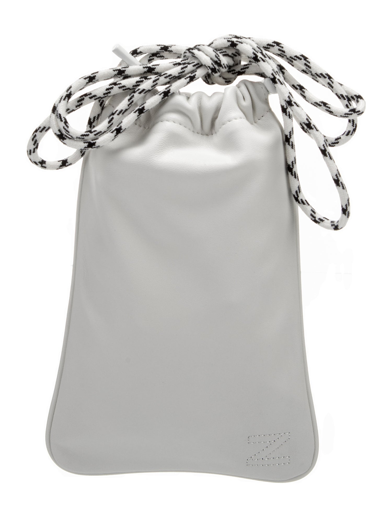 Zimmermann Tonal Leather Shoulder Bag w Tags White Crossbody Bags Handbags WZI131800 The