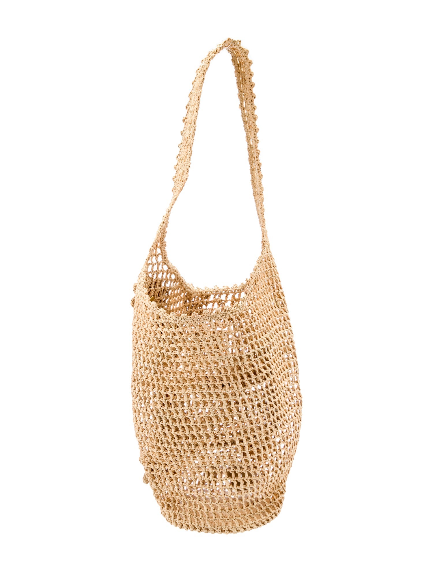 Zimmermann Raffia Shoulder Bag - Neutrals Shoulder Bags, Handbags