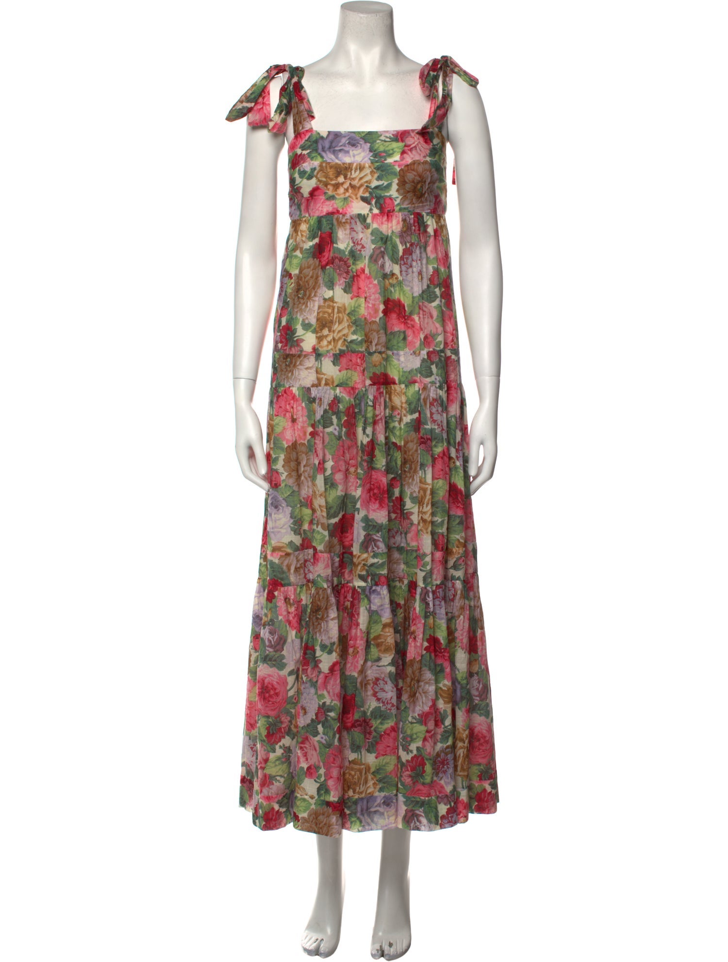 Zimmermann Floral Print Long Dress - Neutrals Dresses, Clothing ...